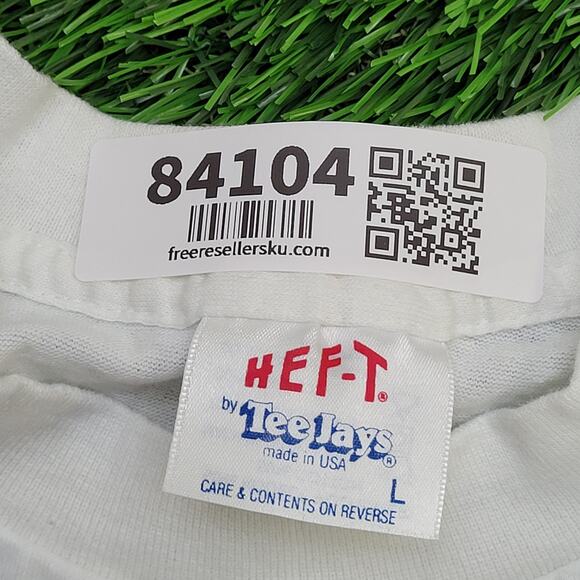 Vintage 90s Leroux Peach Shirt Women Large 21x24 Liqueur USA - Picture 7 of 12